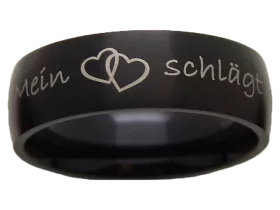 Rebecca - single ring (stainless steel)